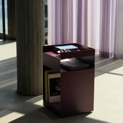 Carro de servicio Rotate SC73, Dark plum*&Tradition Hot