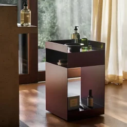 Carro de servicio Rotate SC73, Dark plum*&Tradition Hot