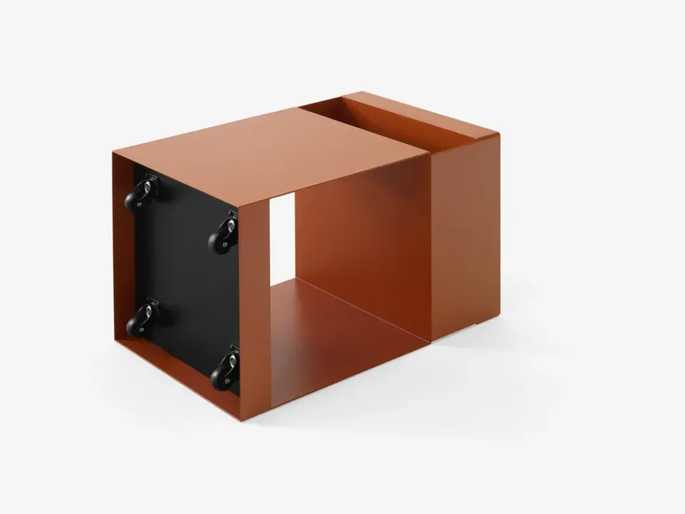 Carro de servicio Rotate SC73 terracotta, Terracotta*&Tradition