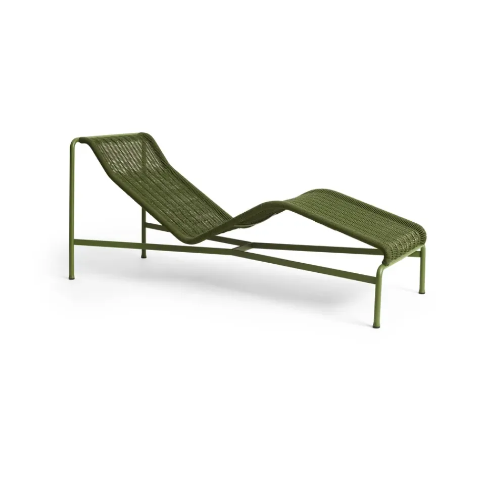 Chaise longue Palissade Cord, Olive*HAY New