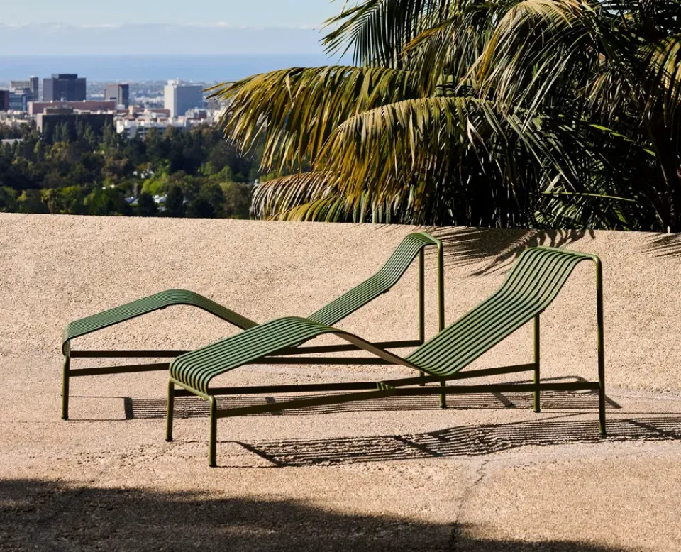 Chaise longue Palissade, Olive*HAY Hot