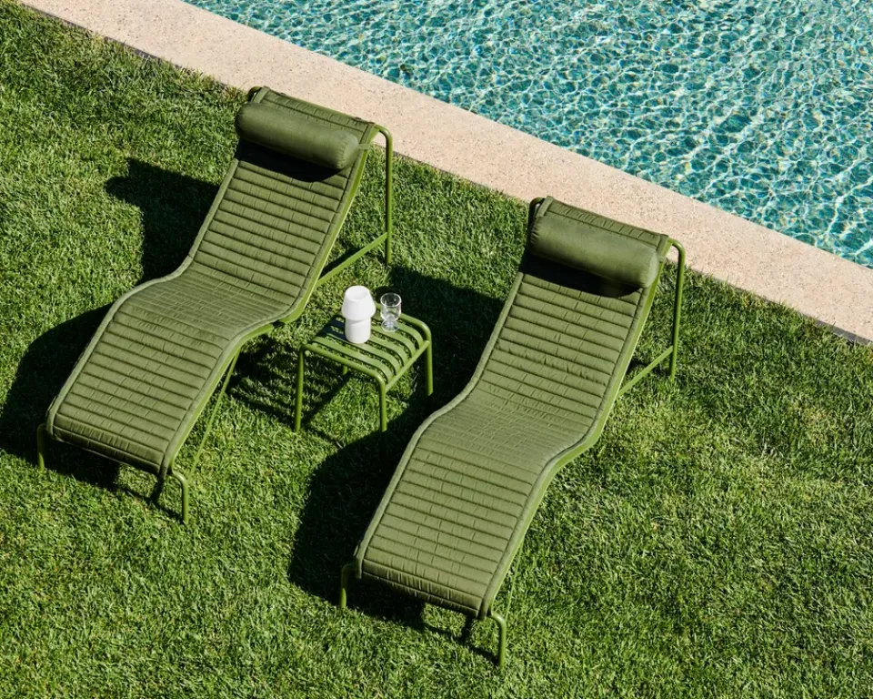 Chaise longue Palissade, Olive*HAY Hot