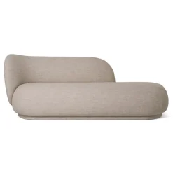 Chaiselongue Diván bouclé Rico izquierda, Sand*Ferm Living Discount
