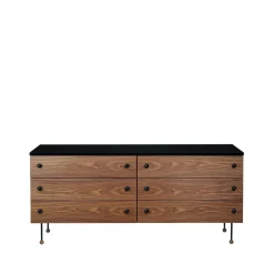 Cómoda 62 Dresser, American walnut, 6 cajones*GUBI Sale