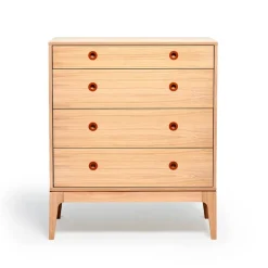 Cómoda Höllviken, Roble blanqueado, 4 cajones*Mavis Sale