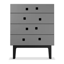 Cómoda Peep B3, Slate grey, lacado negro*Zweed New