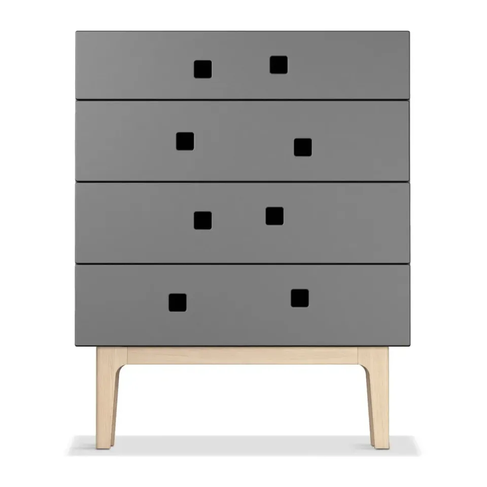 Cómoda Peep B3, Slate grey, roble pigmentado blanco*Zweed Best