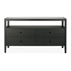 Cómoda Spindle, Roble lacado en , 4 cajones*Ethnicraft Discount