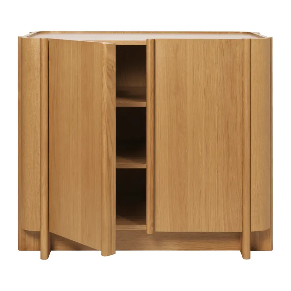 Cómoda Tilu , Natural oak, 103x58x90 cm*Ferm Living Discount