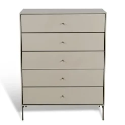 Cómoda Volt 5 cajones , Detalles en acero inoxidable*Mavis Sale