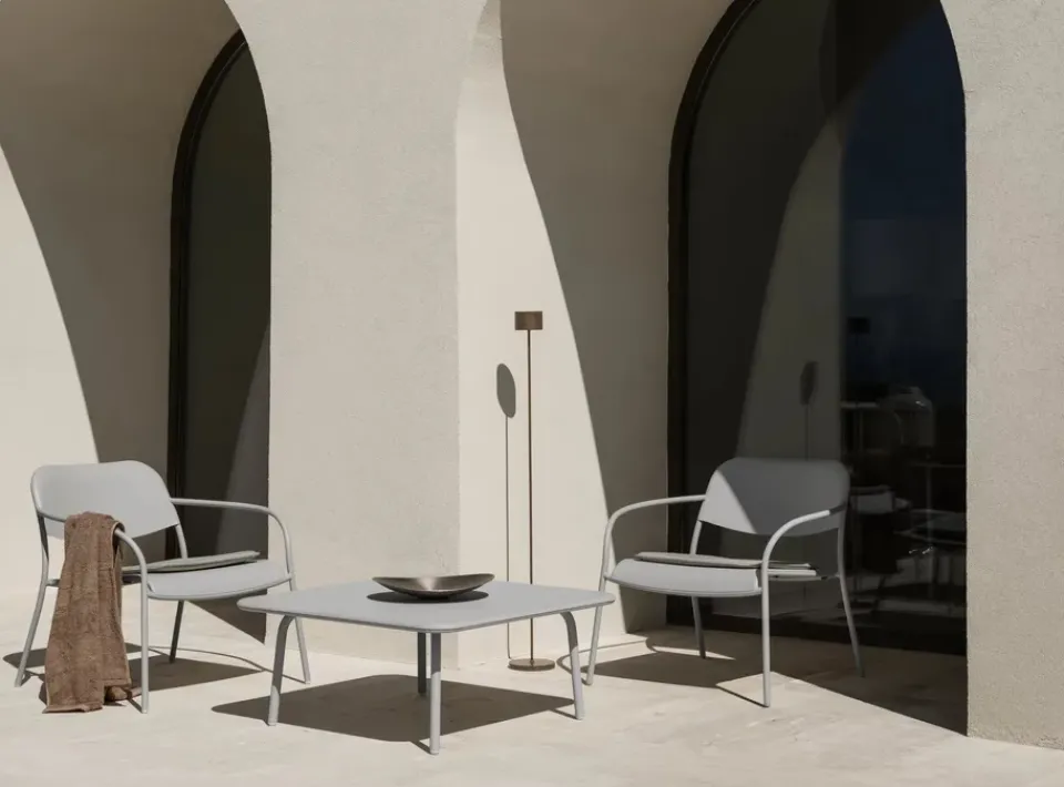 Cojín de asiento para sillón YUA, Melange grey*Blomus Sale