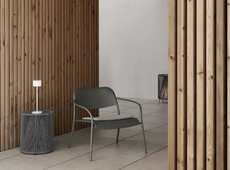 Cojín de asiento para sillón YUA, Melange grey*Blomus Sale