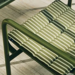 Cojín de asiento Terrazza, Olive bold stripe, 40x40 cm*HAY Sale