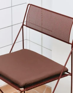 Cojín de asiento X-Line Outdoor para silla, hierro*HAY Online