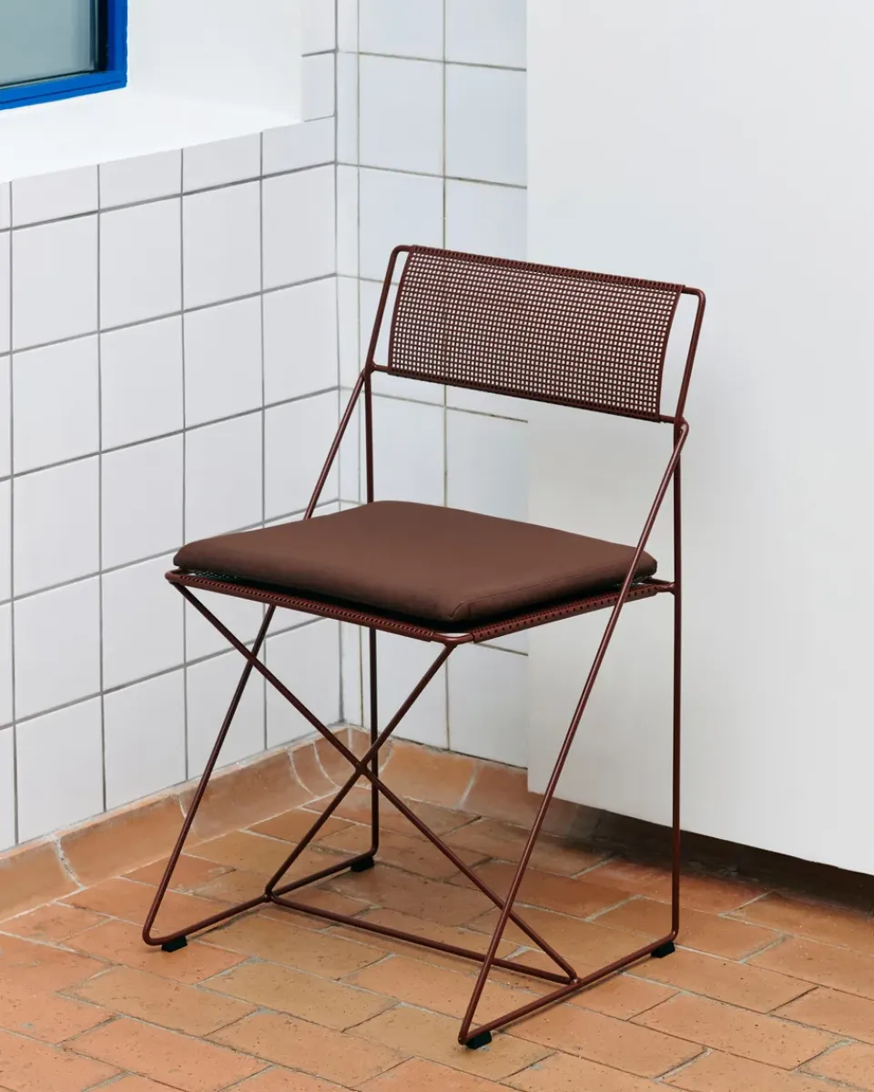 Cojín de asiento X-Line Outdoor para silla, hierro*HAY Online