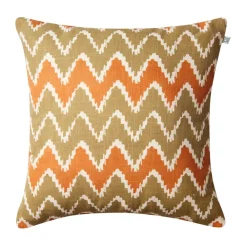 Cojín de exterior Ikat Bangalore 50x50 cm, -apricot orange*Chhatwal & Jonsson Outlet