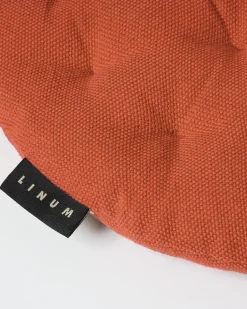 Cojín de silla Pepper Ø37 cm, óxido*Linum Hot