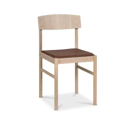 Cojín de silla Rod, Cuero coñac*Mavis Online