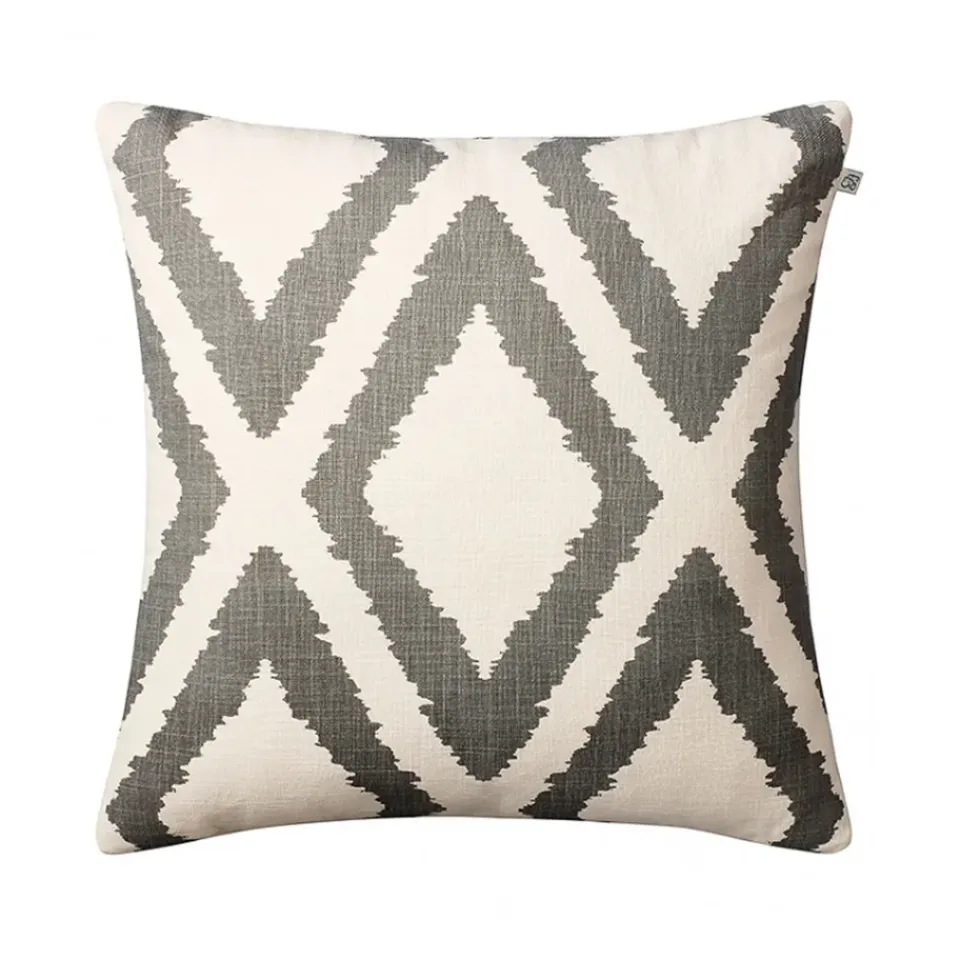 Cojín Diamond, Grey/offwhite, 50x50 cm*Chhatwal & Jonsson Online