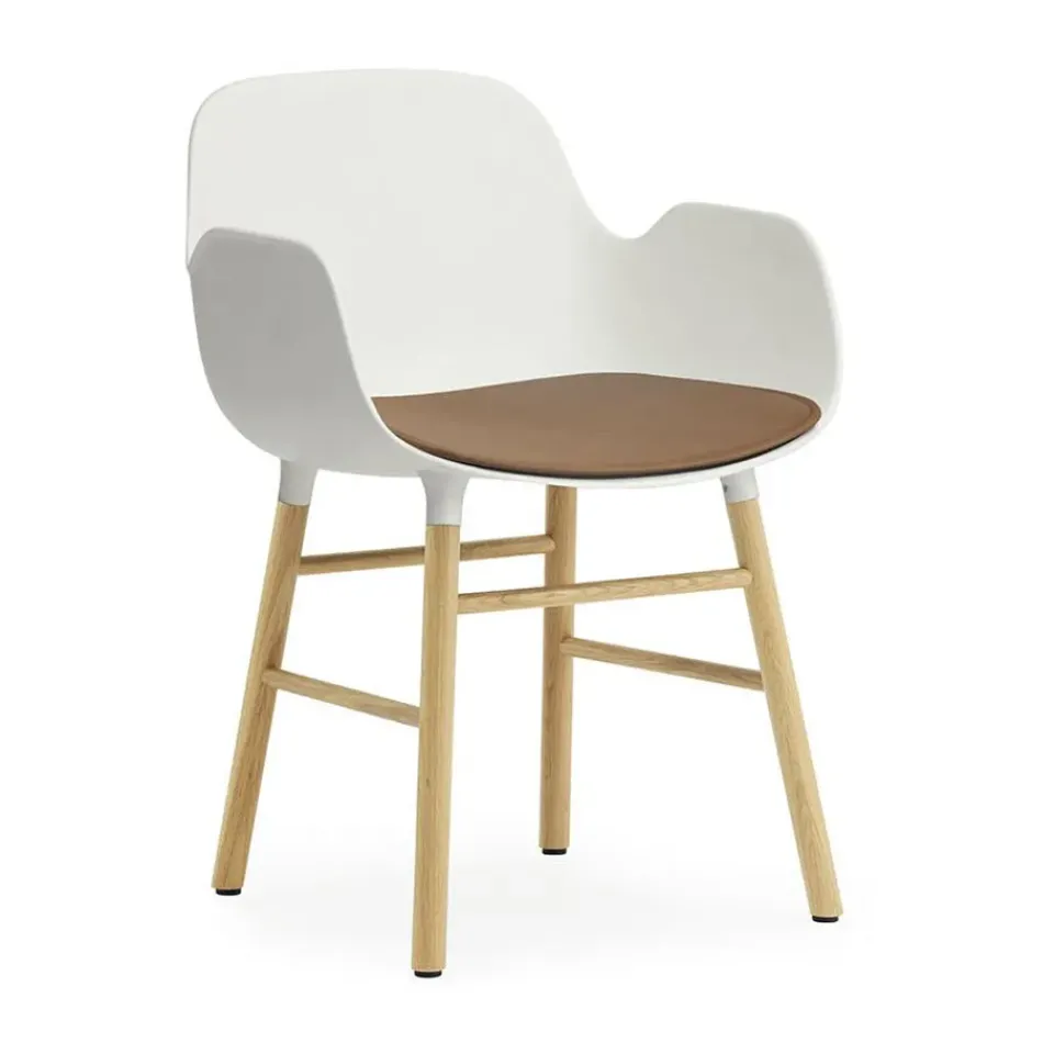 Cojín Form cuero ultra, Brandy 41574*Normann Copenhagen Sale