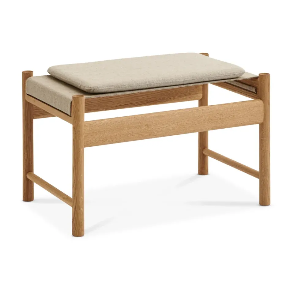 Cojín HB 35x60 cm, Lona natural*Brdr. Krüger Outlet