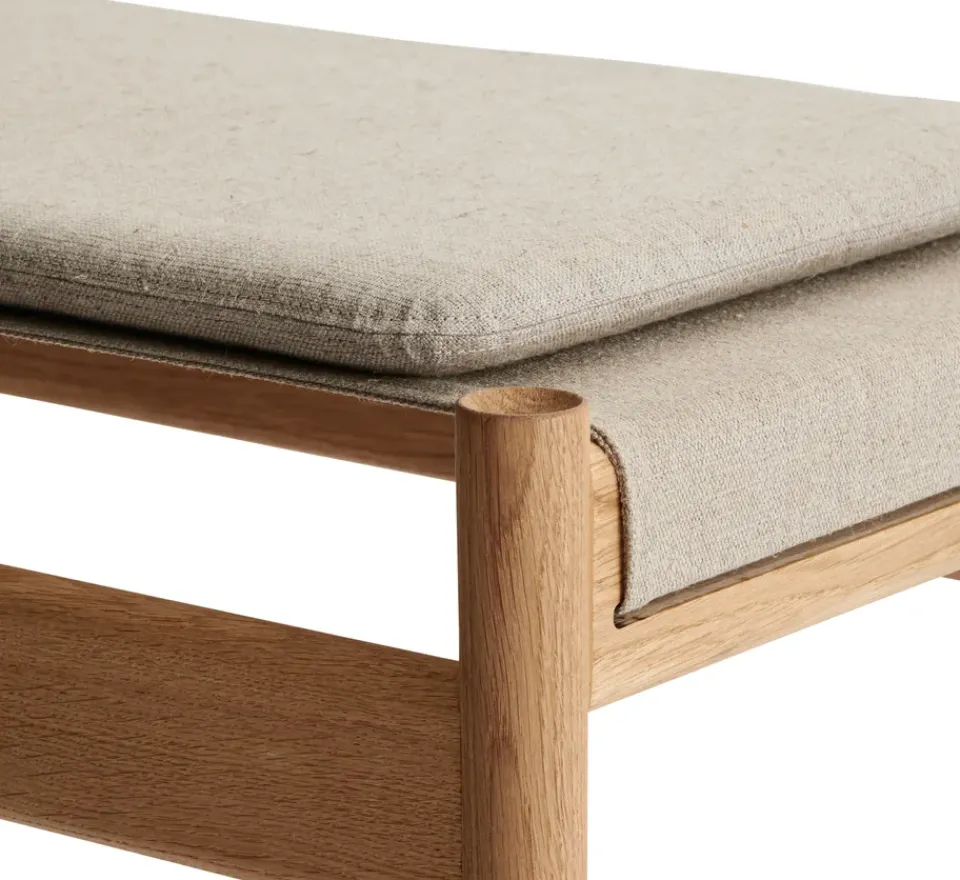Cojín HB 35x60 cm, Lona natural*Brdr. Krüger Outlet