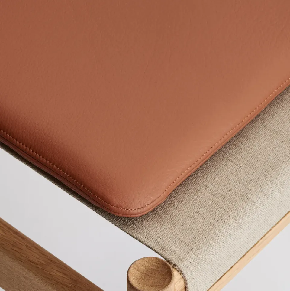 Cojín HB 35x60 cm, Spectrum cuero Brandy*Brdr. Krüger New