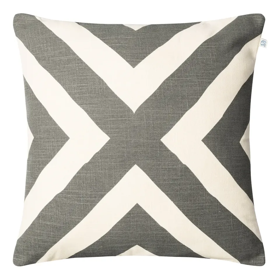 Cojín Impal Outdoor, Grey/offwhite, 50 cm*Chhatwal & Jonsson New