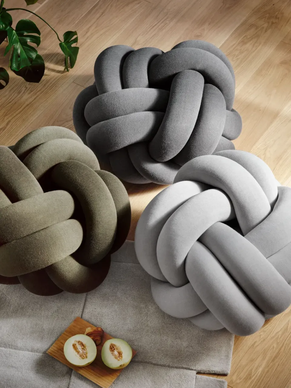 Cojín Knot XL, Forest Green*Design House Stockholm Best