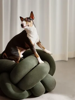 Cojín Knot XL, Forest Green*Design House Stockholm Best