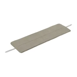 Cojín Linear steel bench pad 110x32,5 cm, Light grey*Muuto Discount