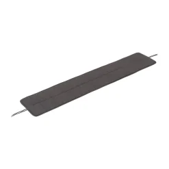 Cojín Linear steel bench pad 170x32,5 cm, Dark grey*Muuto