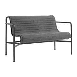 Cojín Palissade Quilted, Anthracite, para Dining banco*HAY Sale