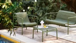 Cojín Palissade Quilted, Olive, para sillón lounge low*HAY Hot