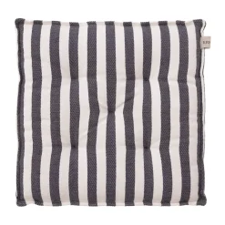 Cojín para asiento 45x45 cm, Blanco natural-gris oscuro*ERNST Outlet