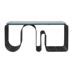 Cojín para banco Curva 32x95,5 cm, Dusty Blue*AYTM Discount