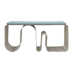 Cojín para banco Curva 32x95,5 cm, Dusty Blue*AYTM Discount