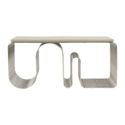 Cojín para banco Curva 32x95,5 cm, Taupe*AYTM Best
