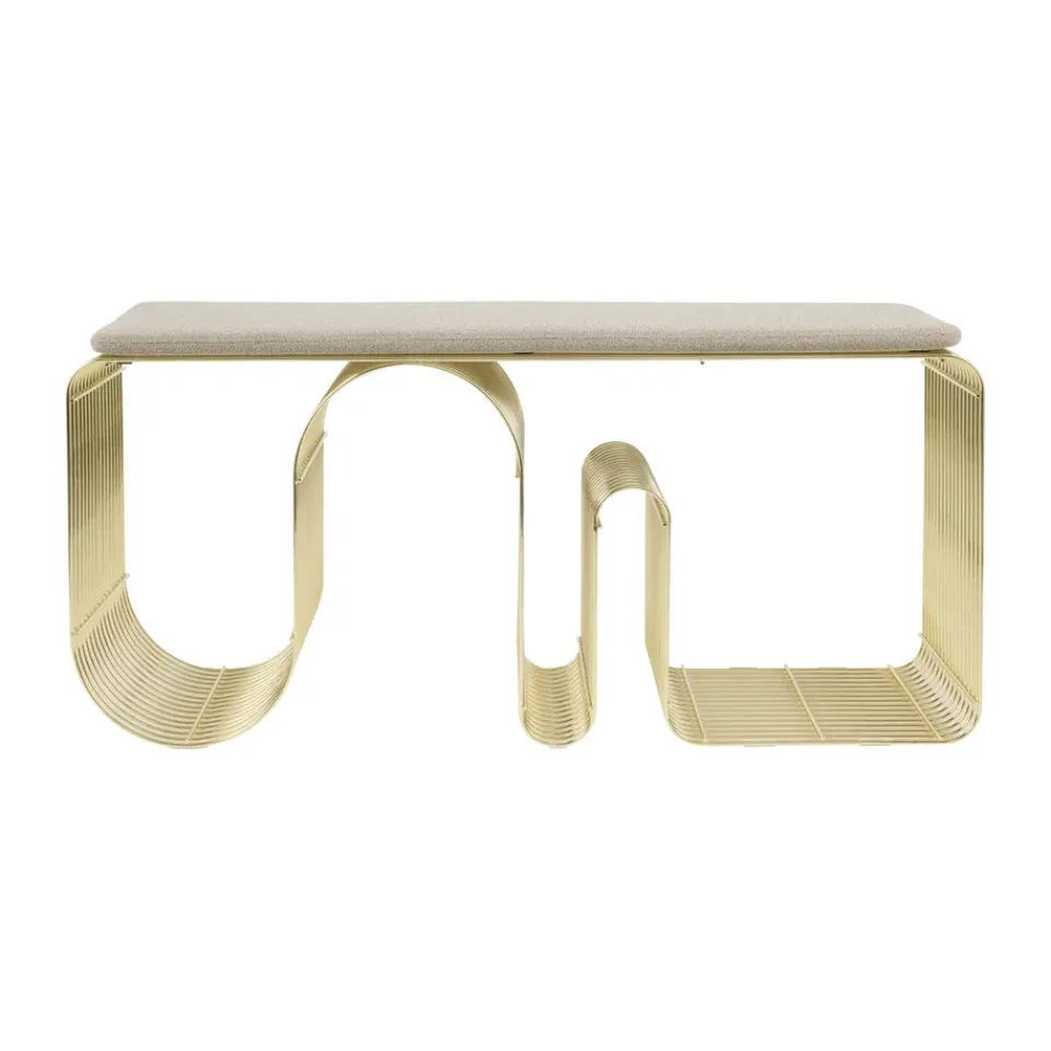 Cojín para banco Curva 32x95,5 cm, Taupe*AYTM Best
