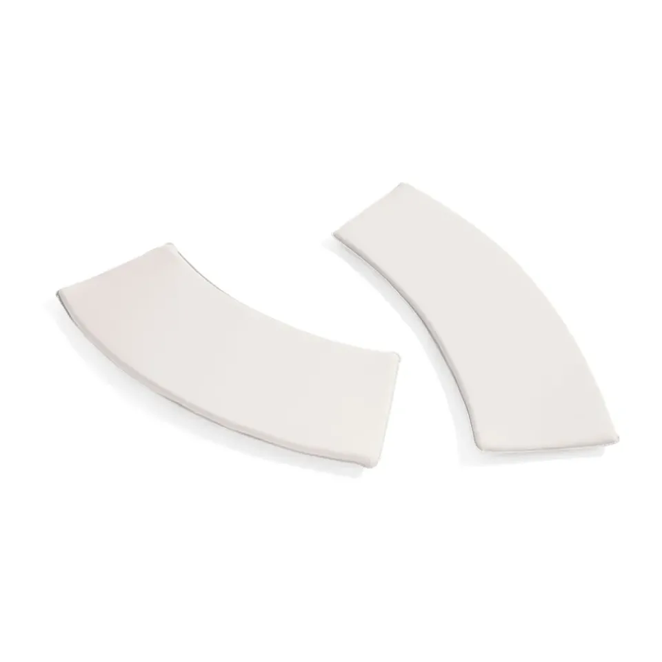 Cojín para banco de parque in-out 2 piezas Palissade Dining, Cream white*HAY Online