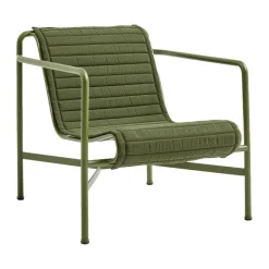 Cojín para Butaca Lounge Palissade High Quilted, Olive, para sillón lounge alto*HAY Hot