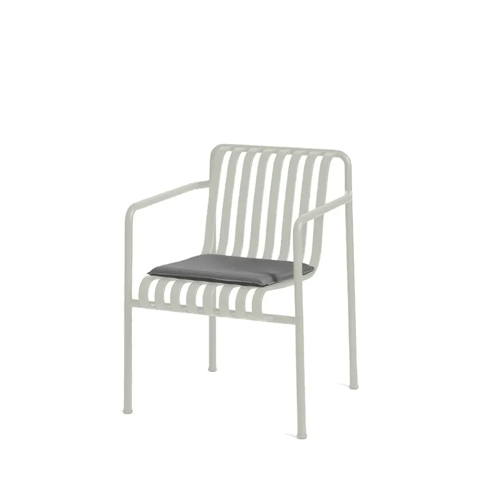 Cojín para silla de comedor con reposabrazos Palissade, Anthracite*HAY Hot