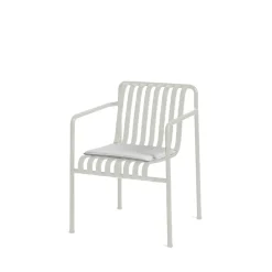 Cojín para silla de comedor con reposabrazos Palissade, Sky grey*HAY Clearance