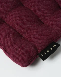 Cojín para silla Pepper 40x40 cm, burdeos*Linum Outlet