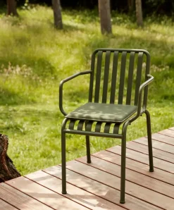 Cojín para silla y silla con reposabrazos Palissade, Olive*HAY Online