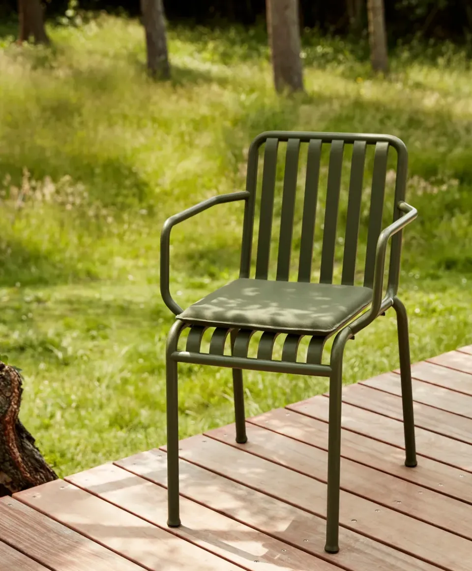 Cojín para silla y silla con reposabrazos Palissade, Olive*HAY Online
