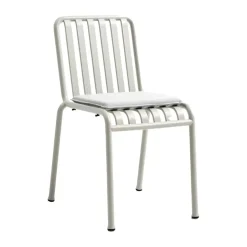 Cojín para silla y silla con reposabrazos Palissade, Sky grey*HAY New