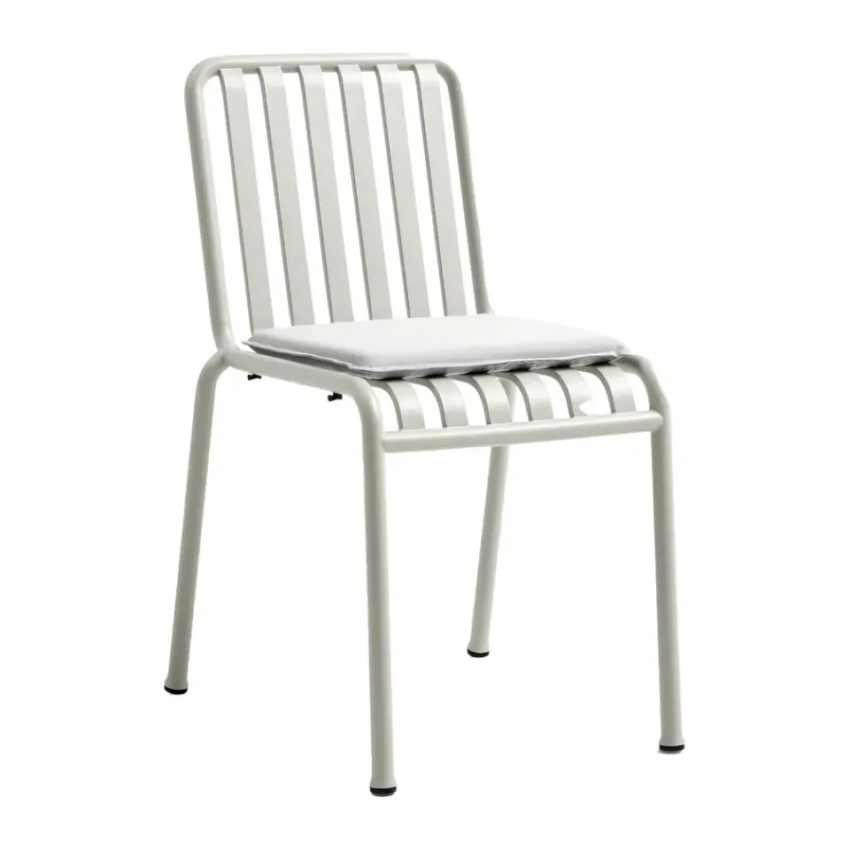 Cojín para silla y silla con reposabrazos Palissade, Sky grey*HAY New
