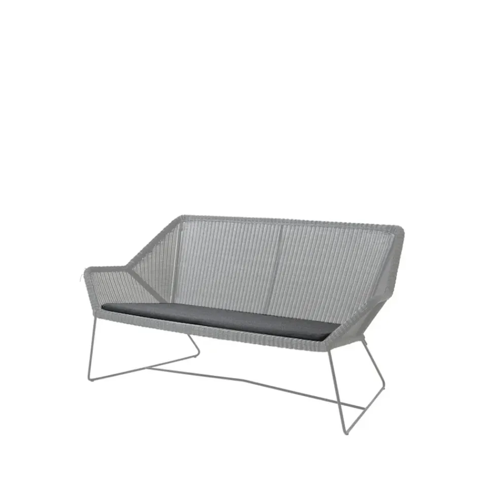 Cojín para sofá de 2 plazas Breeze, Natté light grey*Cane-line Online