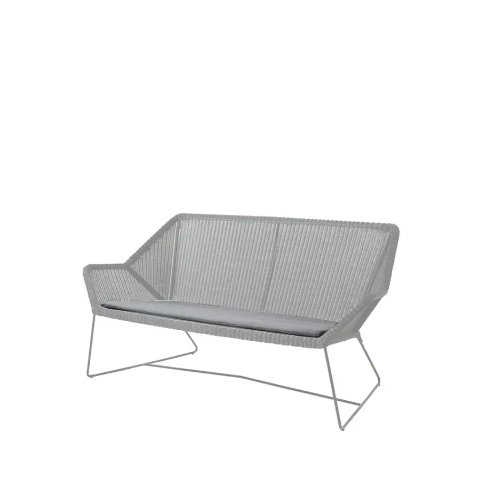 Cojín para sofá de 2 plazas Breeze, Natté light grey*Cane-line Online